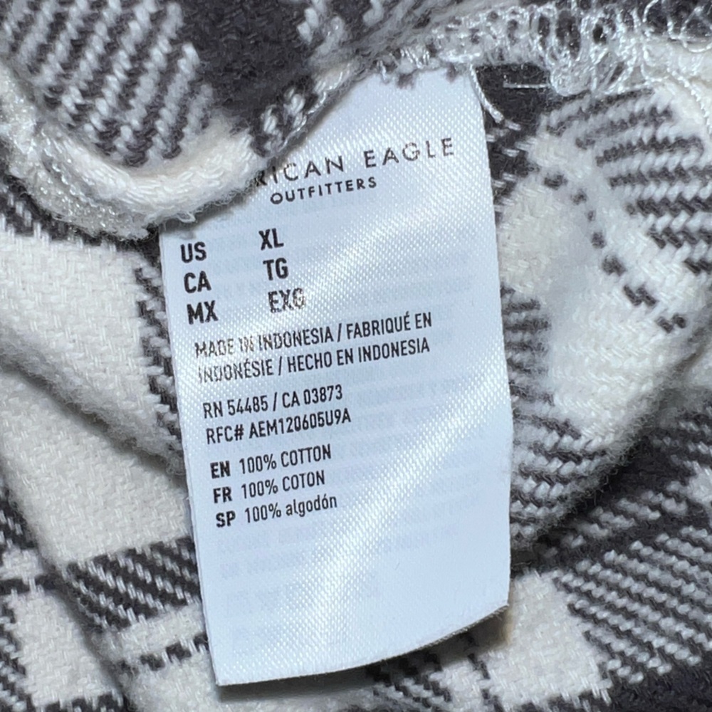 American Eagle Cropped Button Down Top - image 4